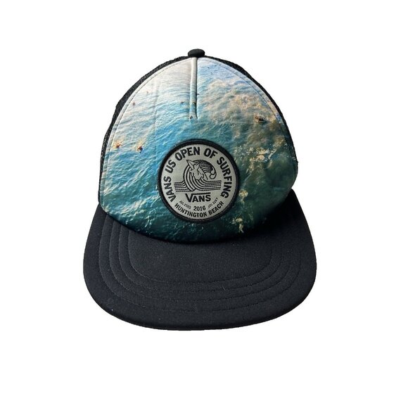 VANS US Open Of Surfing 2016 Huntington Beach Snapback Trucker Hat Cap Adjustabl - Picture 1 of 7